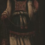 Aaron, dressed in traditional priest wear