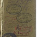 The last page of Ernst Kohnstamm's passport, with a stamp showing his entry into England in September 1937 from the Jewish Museum London collection