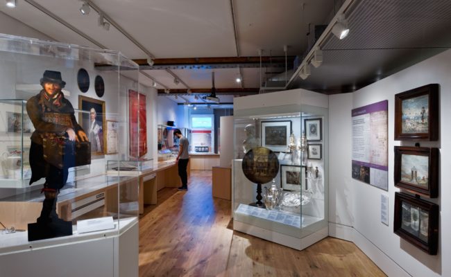 Interior view of History Gallery