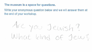 Question Card: What kind of Jew are you?