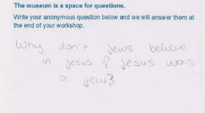 Question Card: Is Jesus a Jew?