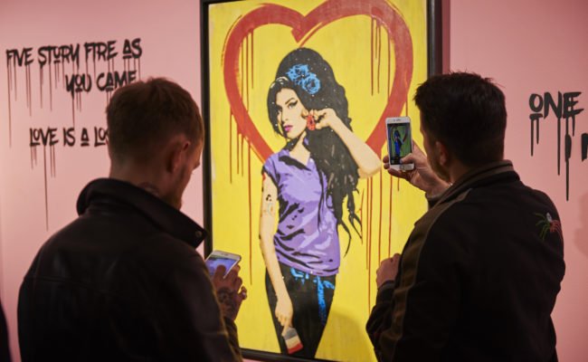 Amy Winehouse private view